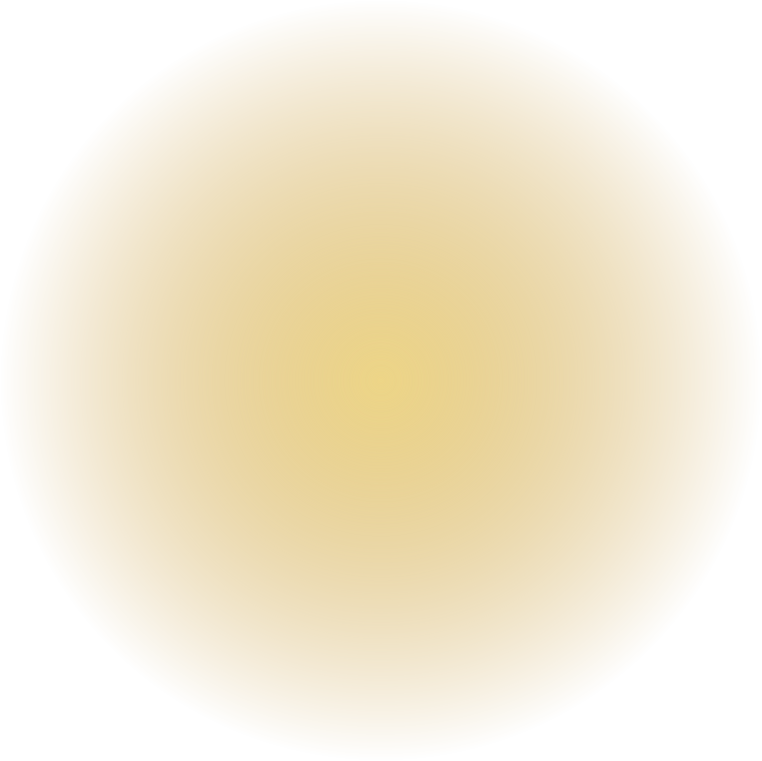 golden glowing circle